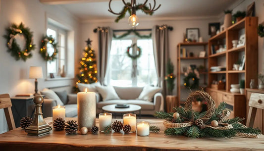 DIY Ferienwohnung Winter Deko