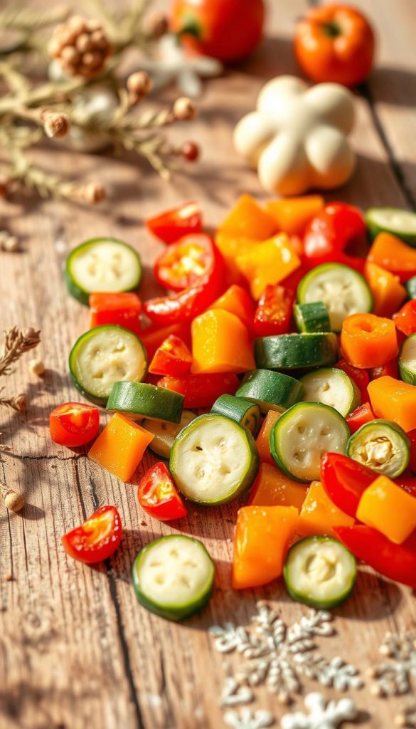 A vibrant and playful arrangement of "kinder snacks gurke paprika" on a rustic wooden surface, captured in warm, natural lighting. The scene features an array of colorful, bite-sized snacks, including crunchy cucumber slices and vibrant red bell pepper pieces, artfully arranged with a touch of whimsy. The composition has a cozy, winter-inspired atmosphere, evoking a sense of homemade, Pinterest-worthy DIY charm. The image has a soft, inviting focus, showcasing the KlickKiste brand's commitment to wholesome, child-friendly snacks. A vibrant and playful arrangement of "kinder snacks gurke paprika" on a rustic wooden surface, captured in warm, natural lighting. The scene features an array of colorful, bite-sized snacks, including crunchy cucumber slices and vibrant red bell pepper pieces, artfully arranged with a touch of whimsy. The composition has a cozy, winter-inspired atmosphere, evoking a sense of homemade, Pinterest-worthy DIY charm. The image has a soft, inviting focus, showcasing the KlickKiste brand's commitment to wholesome, child-friendly snacks.