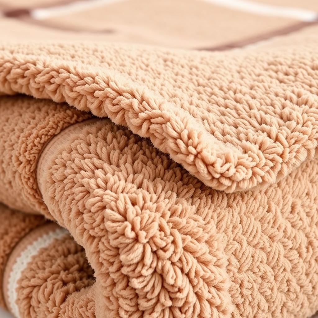 BEDSURE Kuscheldecke Flauschig in Hellbraun