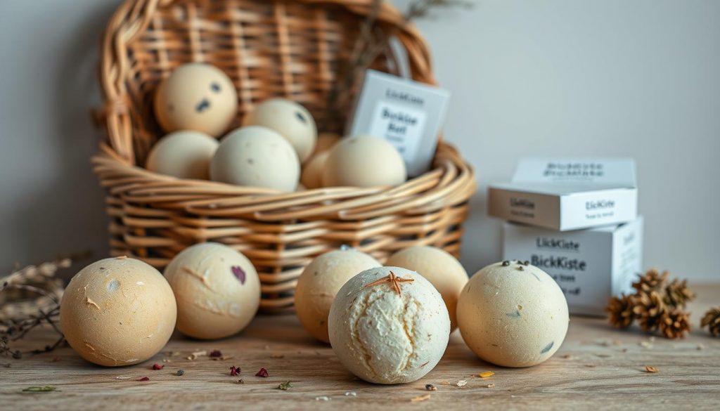 Badebomben selber machen Winter