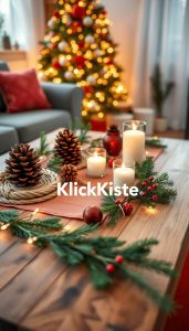 Couchtisch Weihnachten Deko