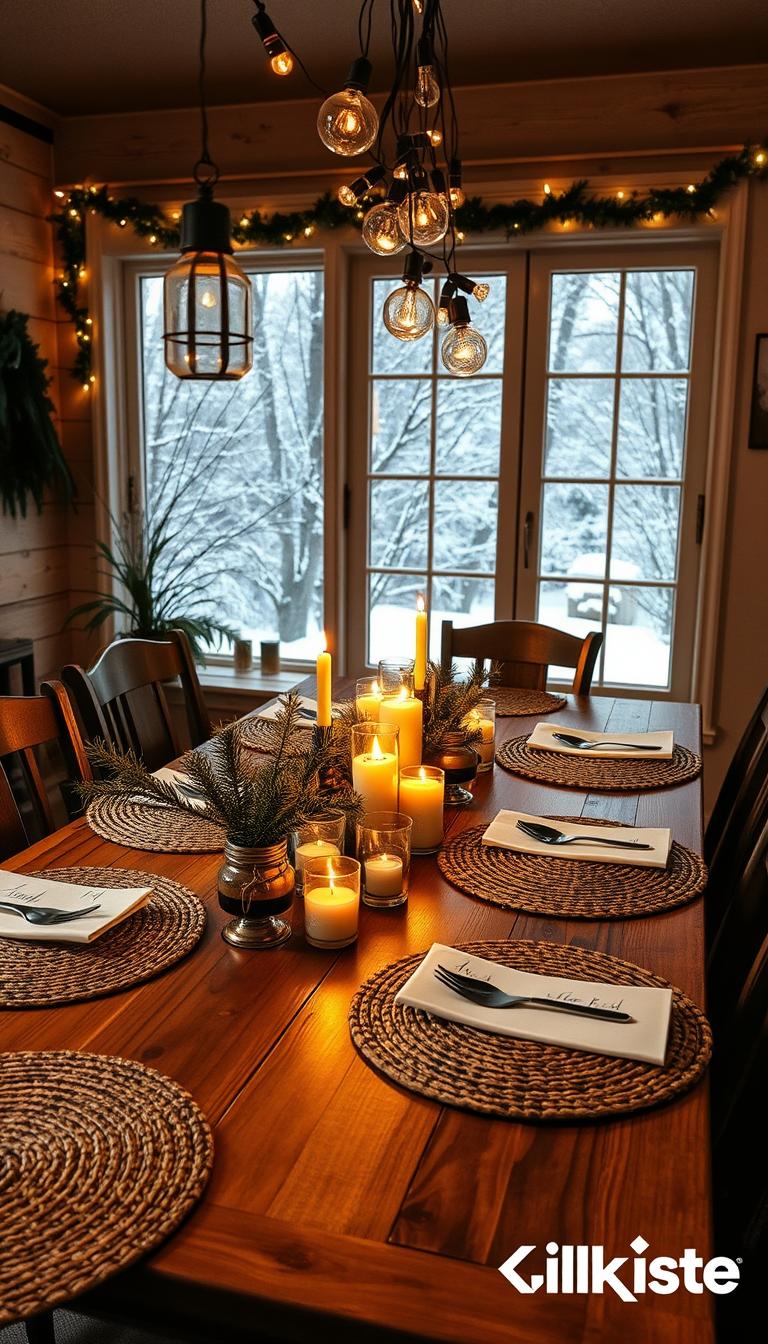 Esszimmer Weihnachten 2025