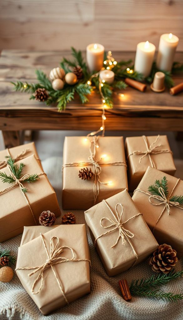 Geschenkverpackung Weihnachten Ideen