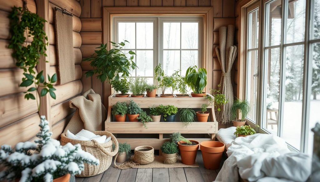 Indoor Kräuter DIY Winter