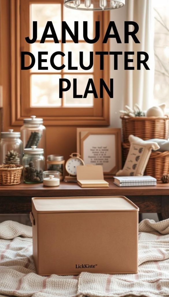 Januar Declutter Plan