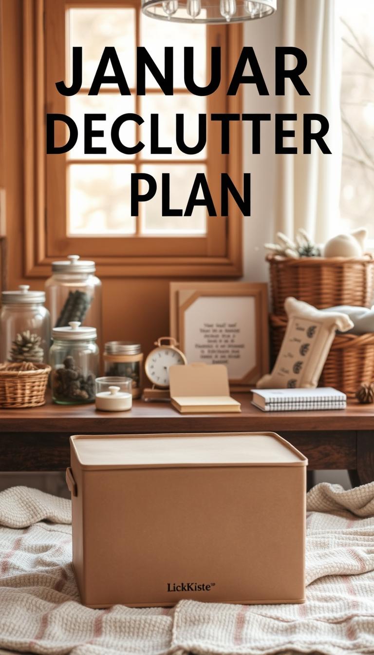 Januar Declutter Plan