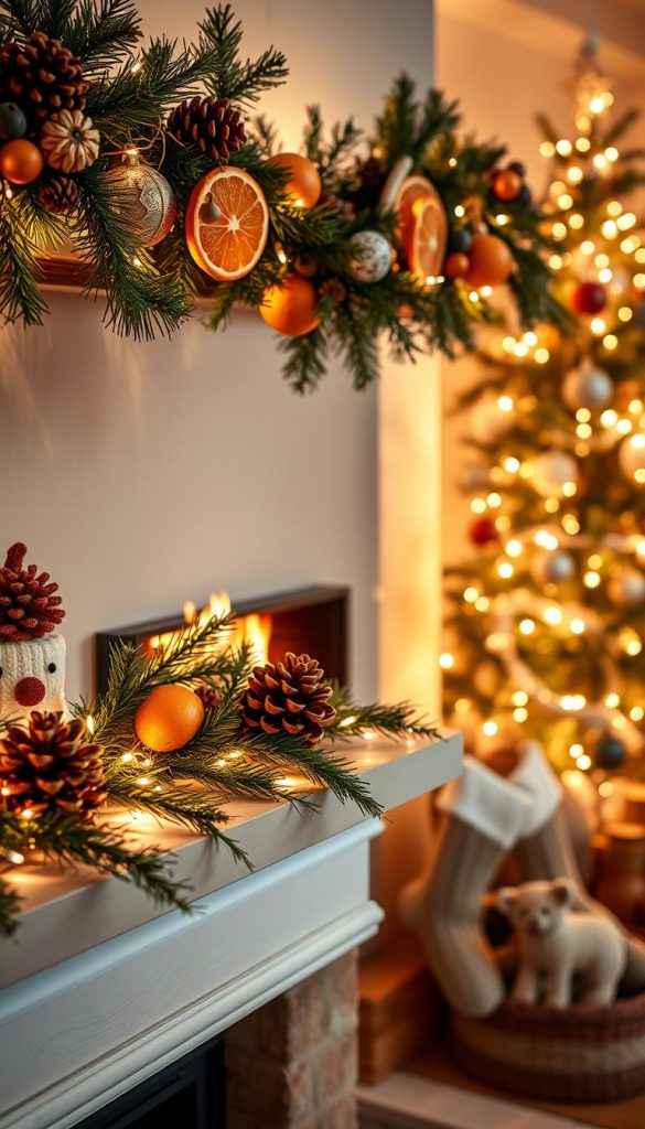 Kamin Deko Weihnachten