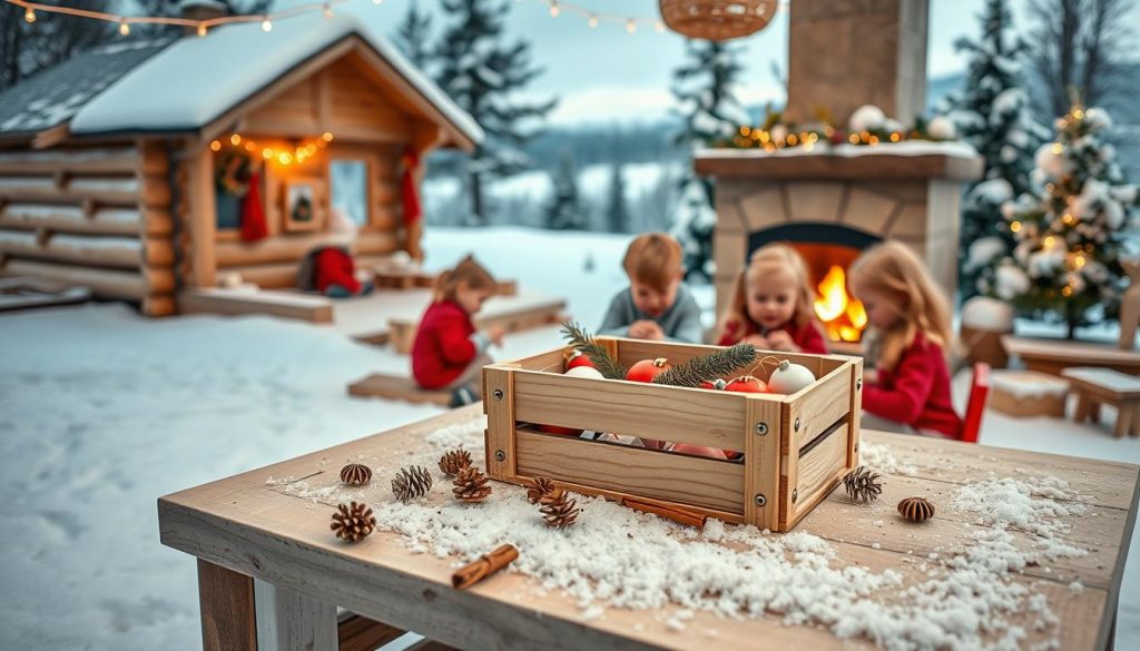 Kindergeburtstag Winter DIY
