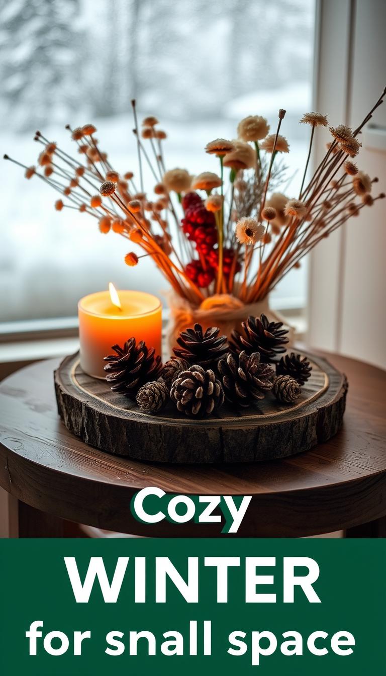 Kleine Räume Winterdeko