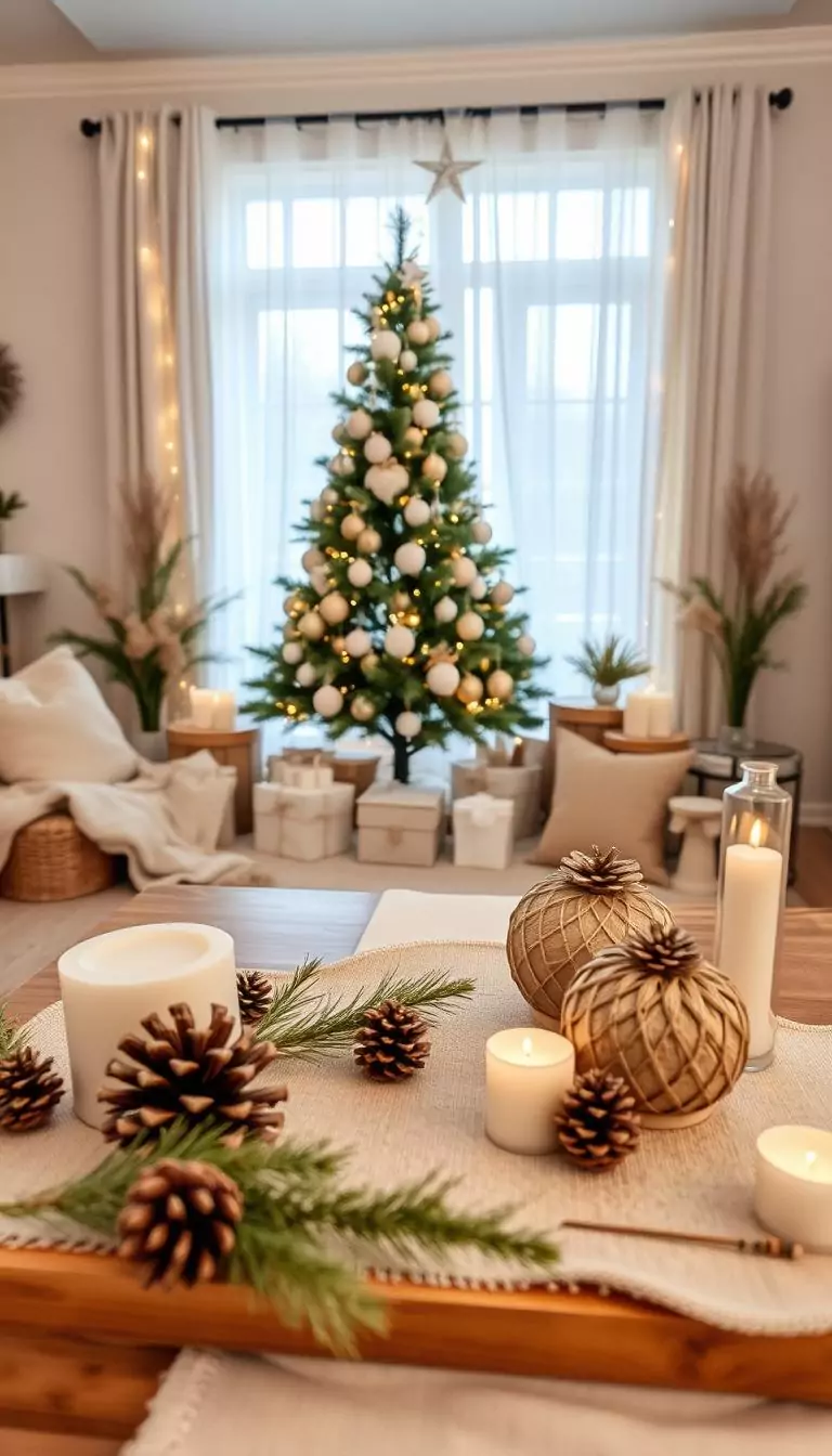 Neutrale Weihnachtsdeko