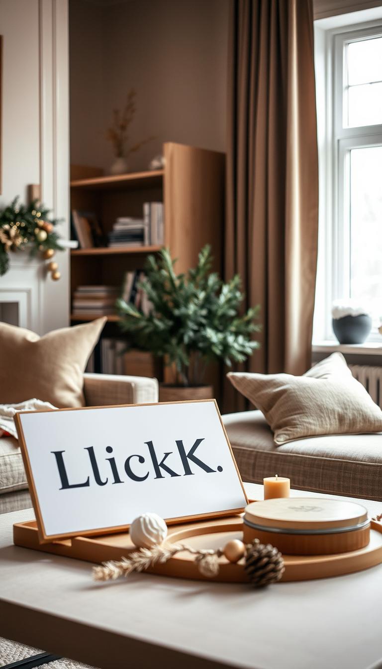 Ordnung nach den Feiertagen