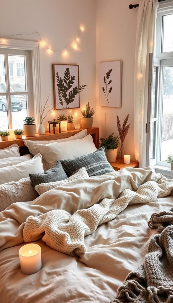 Schlafzimmer Weihnachten