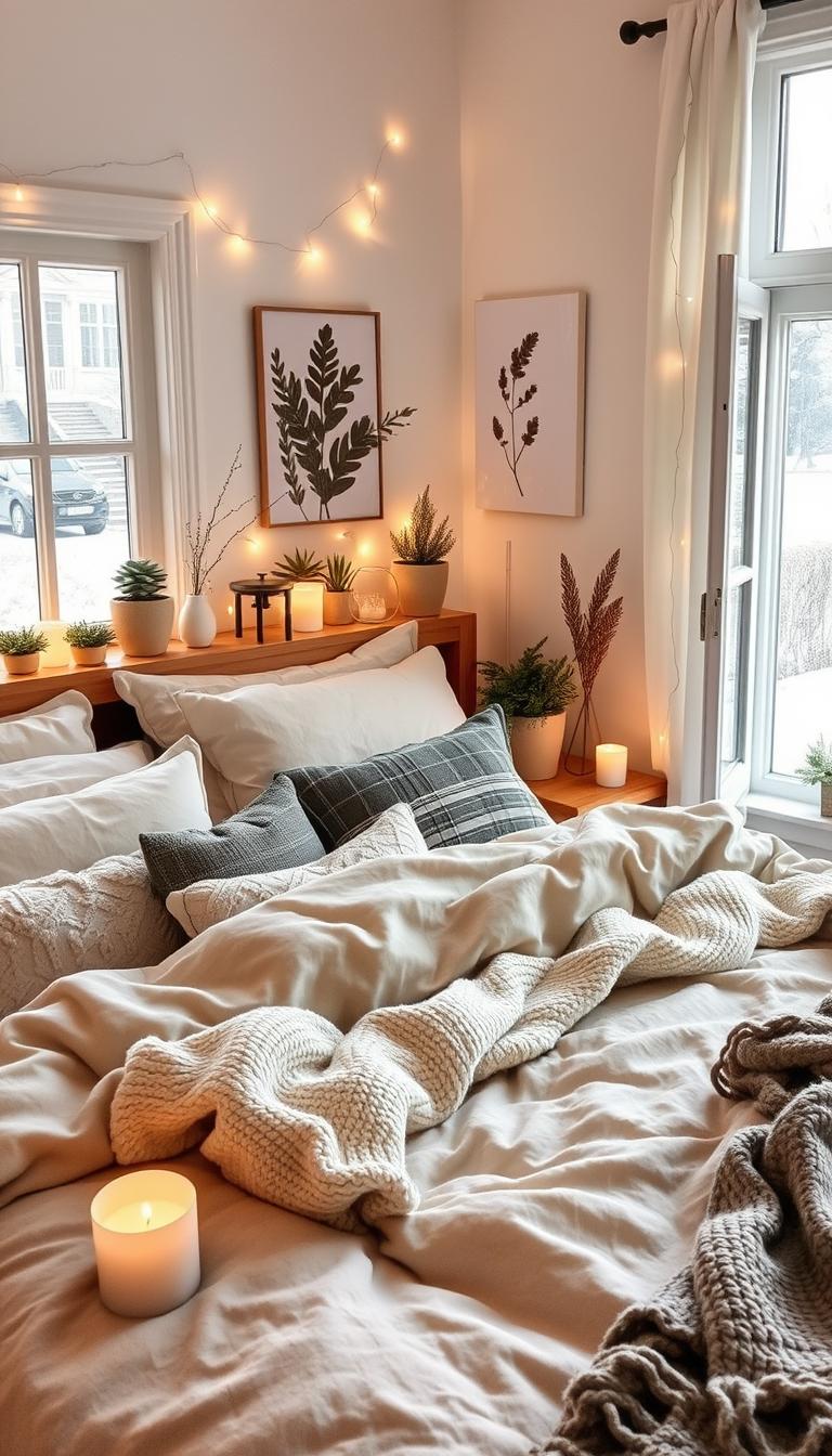 Schlafzimmer Weihnachten