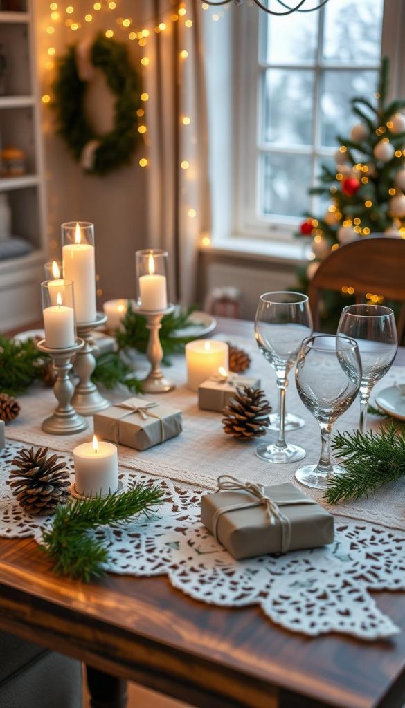 Tischdeko Weihnachten Ideen