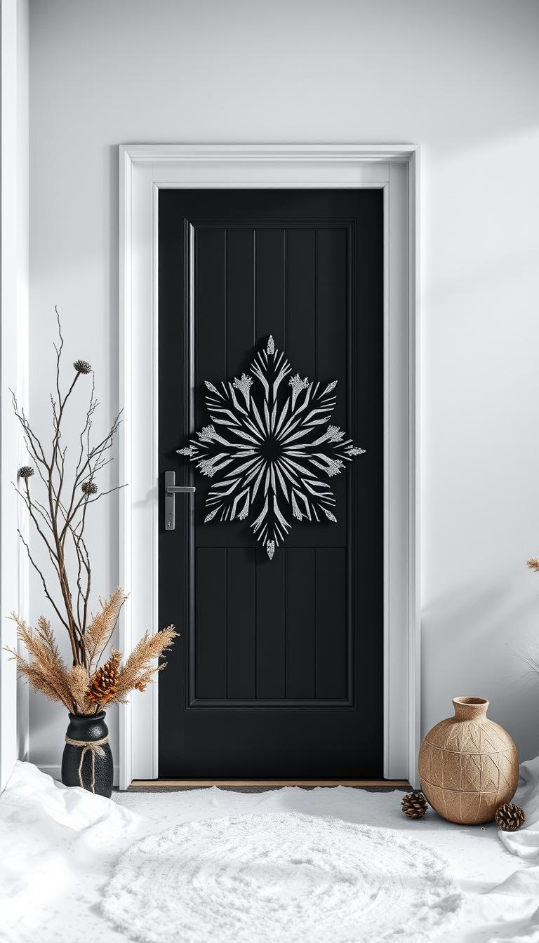 Weihnachtliche Türdeko