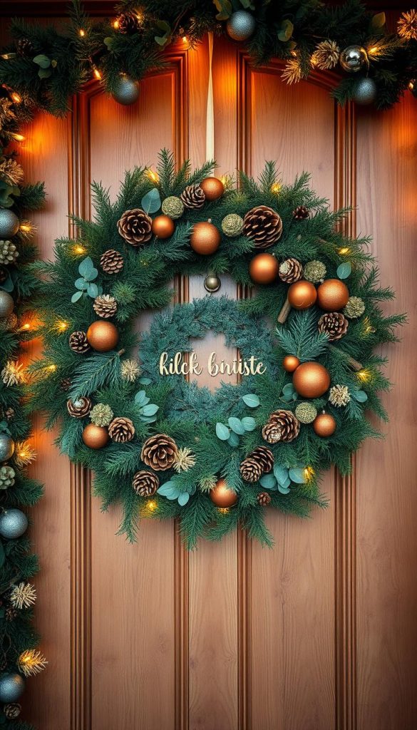 Weihnachtliche Türdeko Ideen 2025