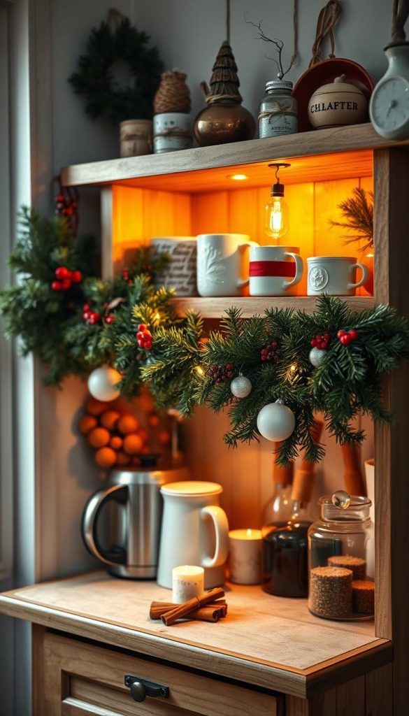 Weihnachtsdeko Küche