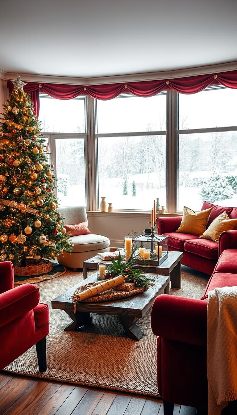 Weihnachtsdeko Wohnzimmer