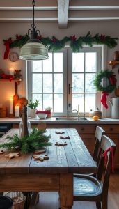 Weihnachtsküche Deko Ideen