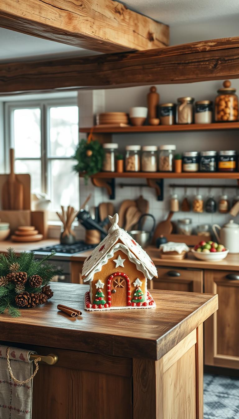 Weihnachtsküche Deko