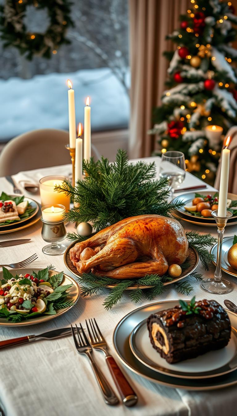 Weihnachtsmenü leicht