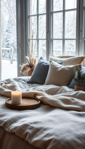 Winterdeko Schlafzimmer