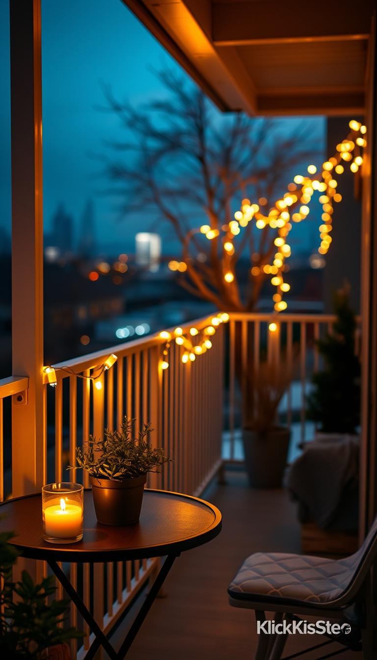 balkon beleuchtung ideen