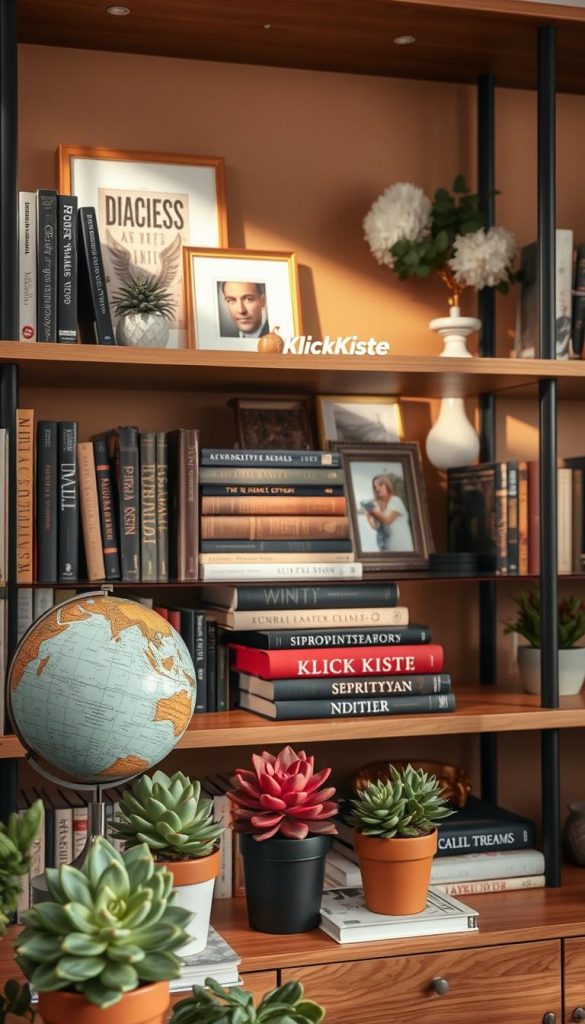 bookshelf styling