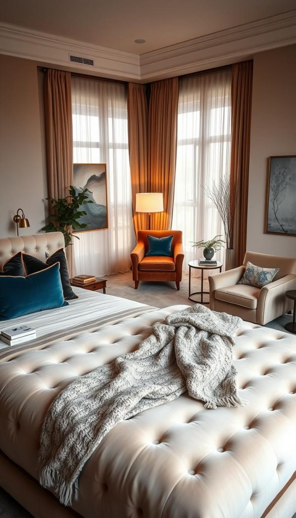 classy bedroom decor