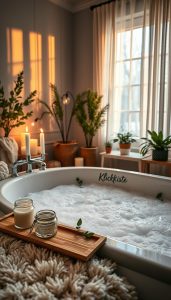 cozy bathtub ideas