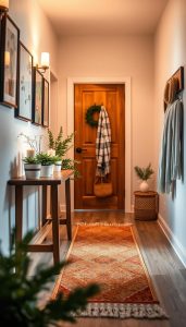 cozy hallway decor