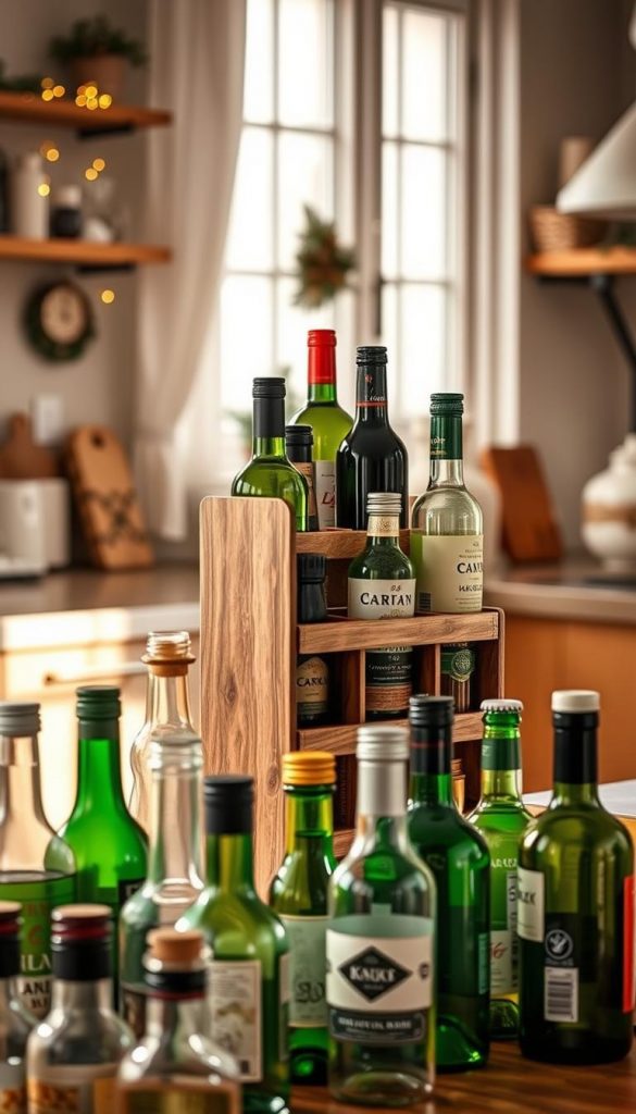 flaschen und behälter organisation