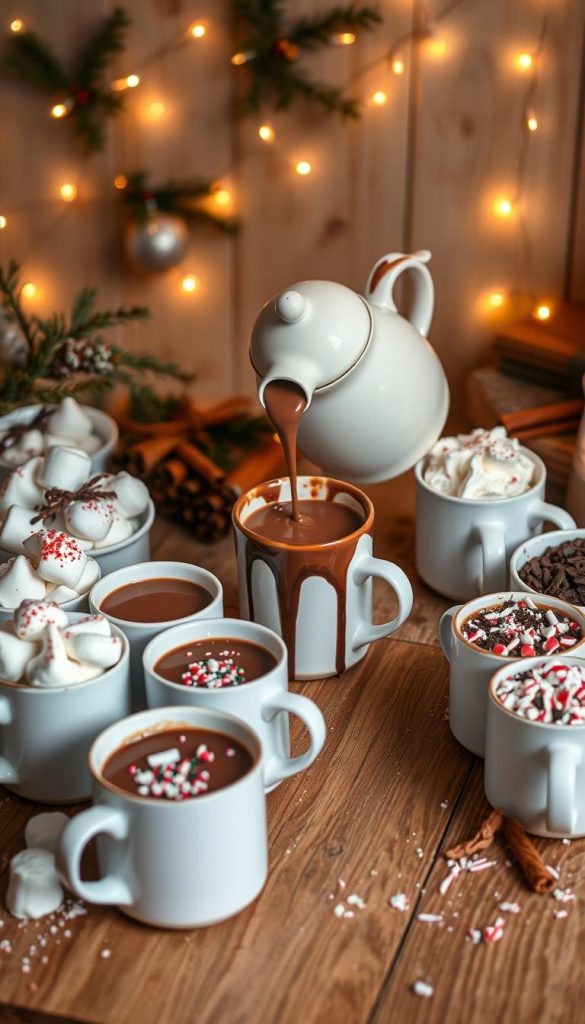 hot chocolate bar ideen
