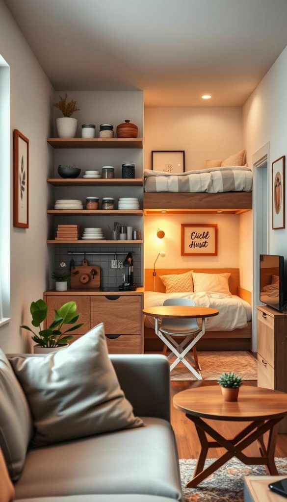 kleine wohnung organisieren tipps