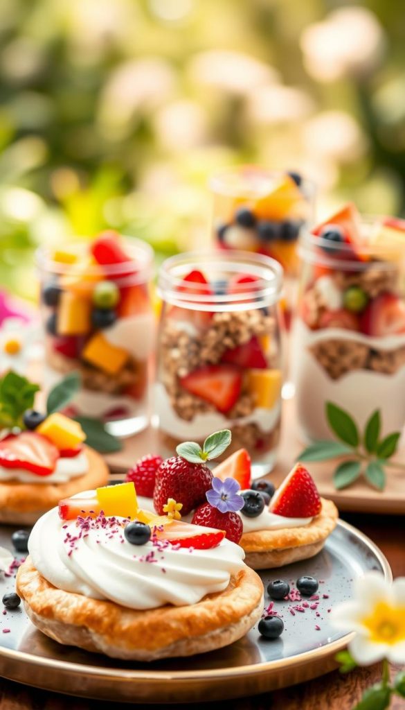 light spring desserts