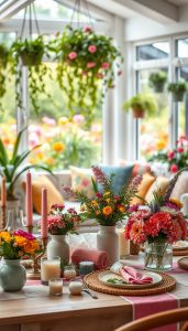 maximalistische frühlingsdeko