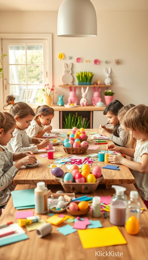 ostern diy deko mit kindern