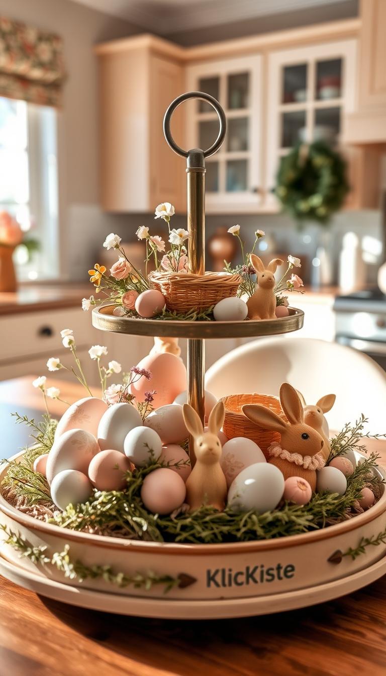 ostern tiered tray deko