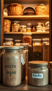pantry labeling ideas