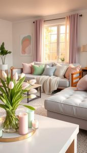 pastel home decor frühling
