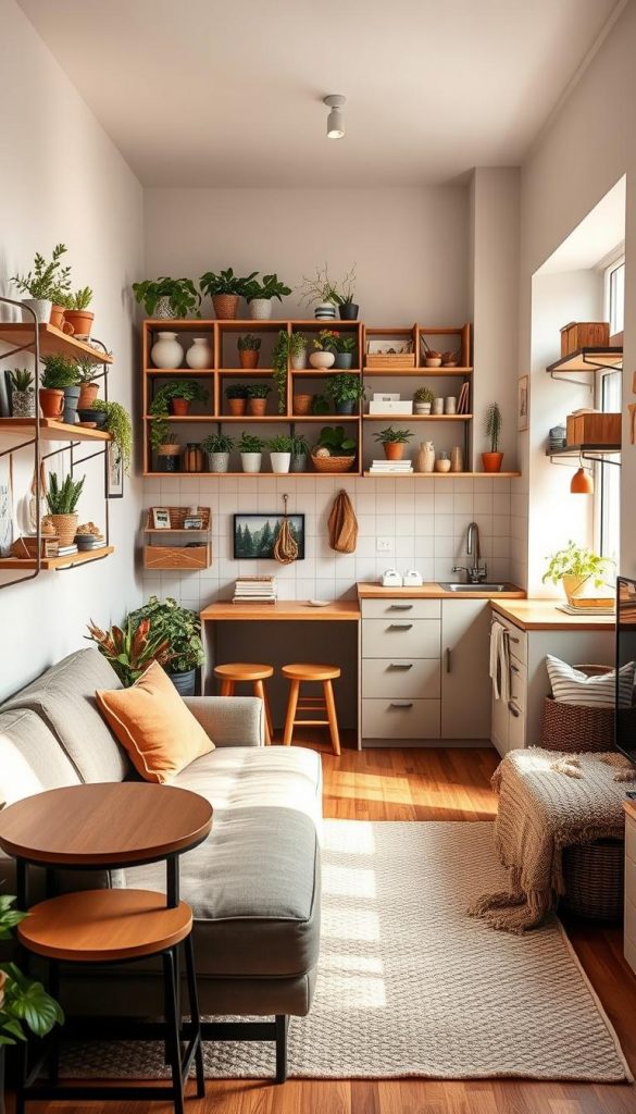 small apartment hacks