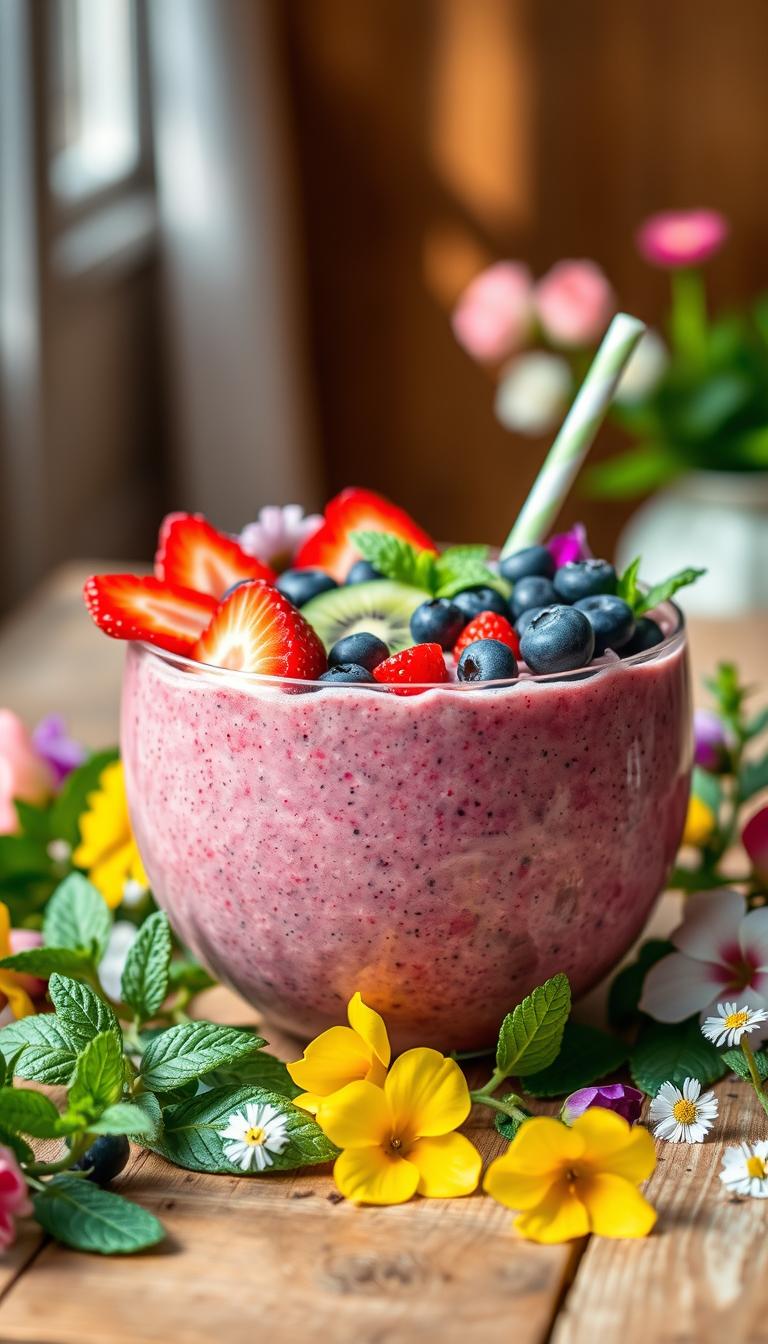 smoothie bowl ideas spring