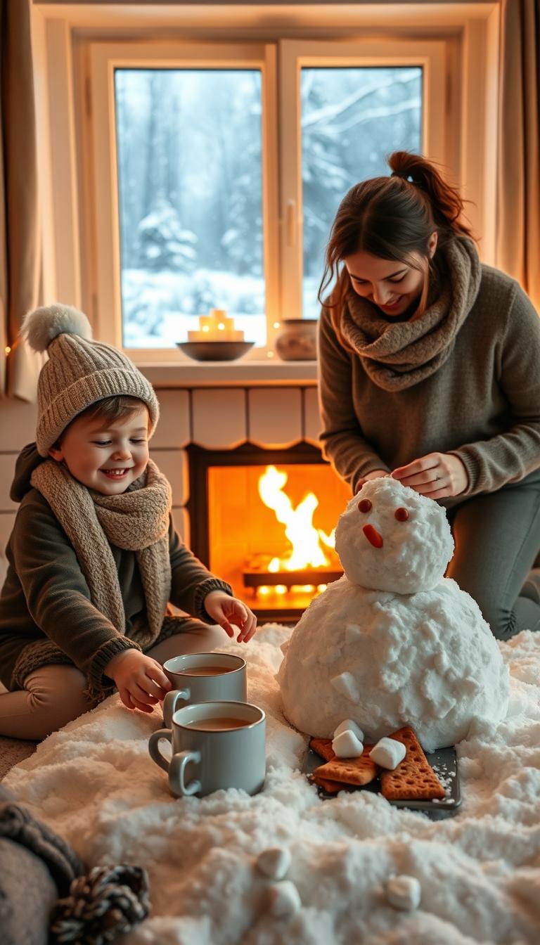 snow day activities at home