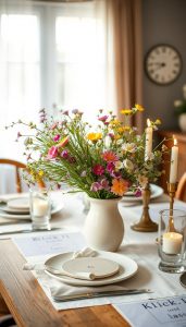 spring table settings