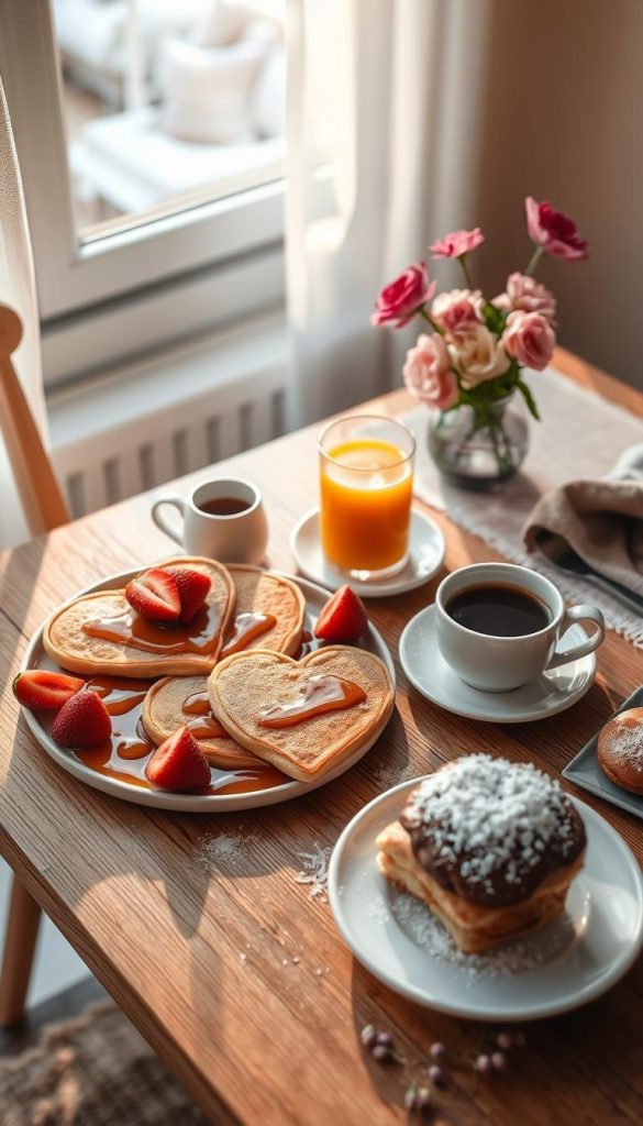 valentinstag frühstück ideen
