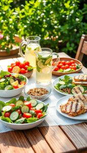 warm weather lunch ideas