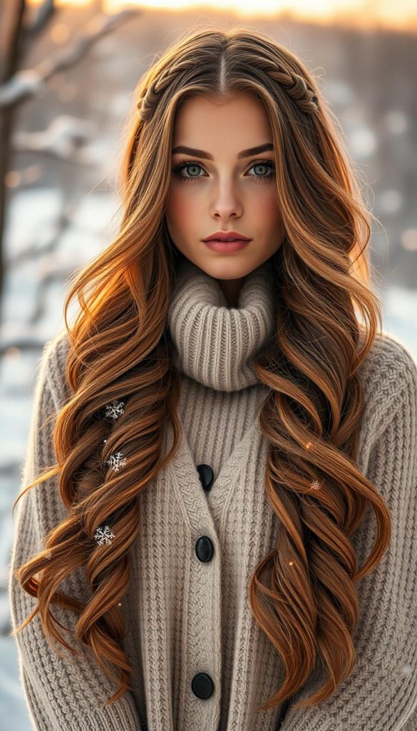 winter hairstyles easy