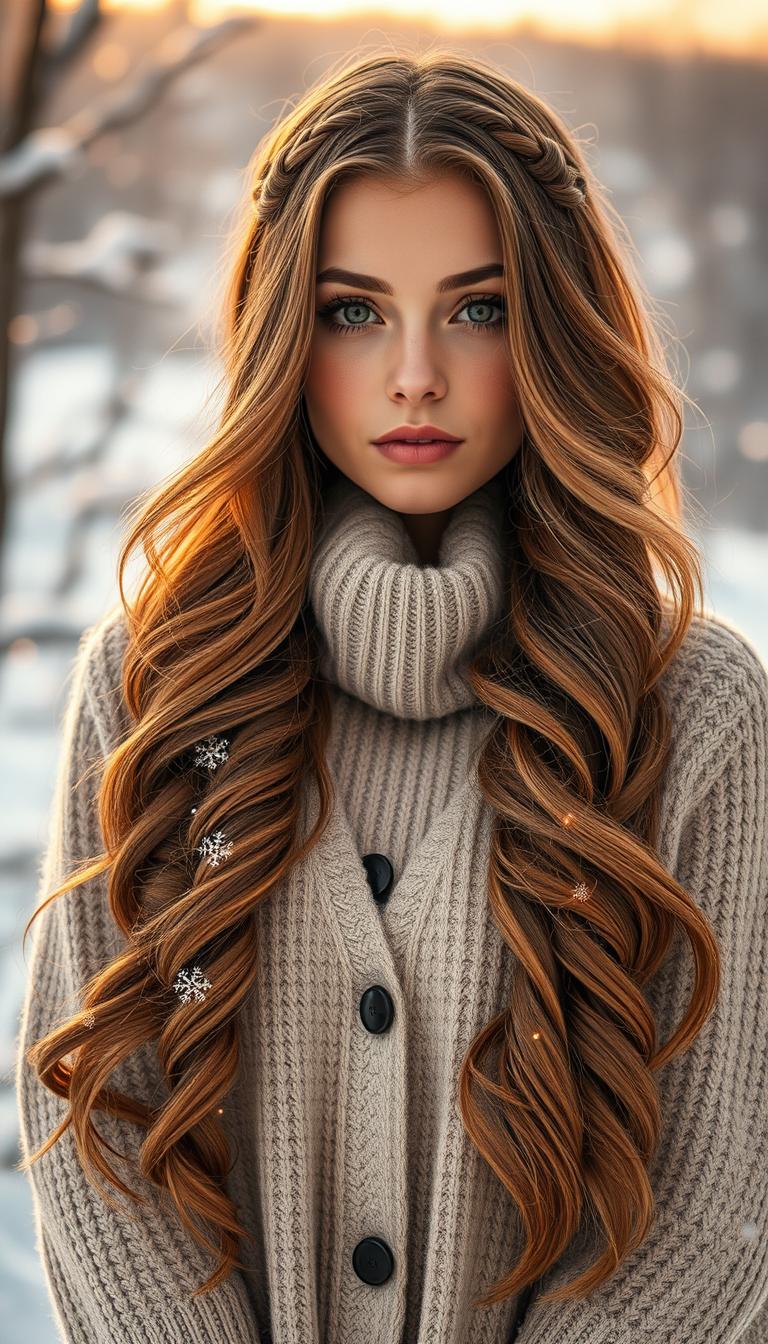 winter hairstyles easy