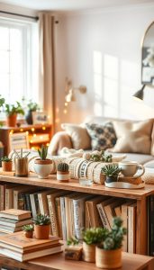 wohnzimmer regal styling