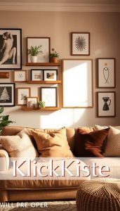 wohnzimmer wanddeko ideen